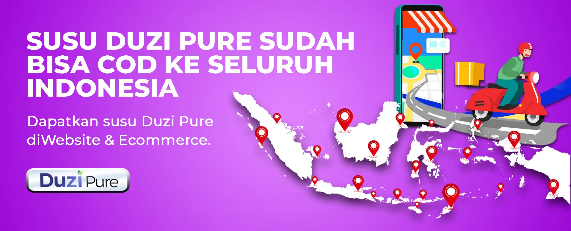 SUSU DUZI PURE SUDAH BISA COD KE SULURUH INDONESIA